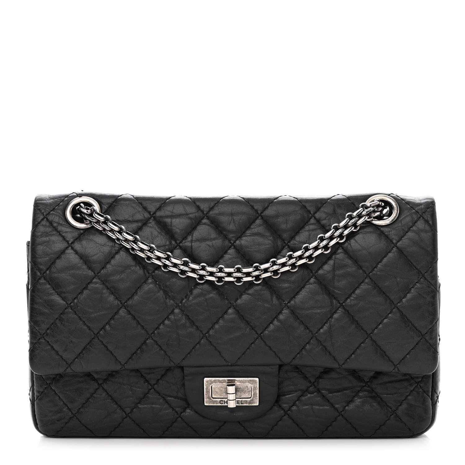 Chanel 2.55 Reissue 225 Flap Black