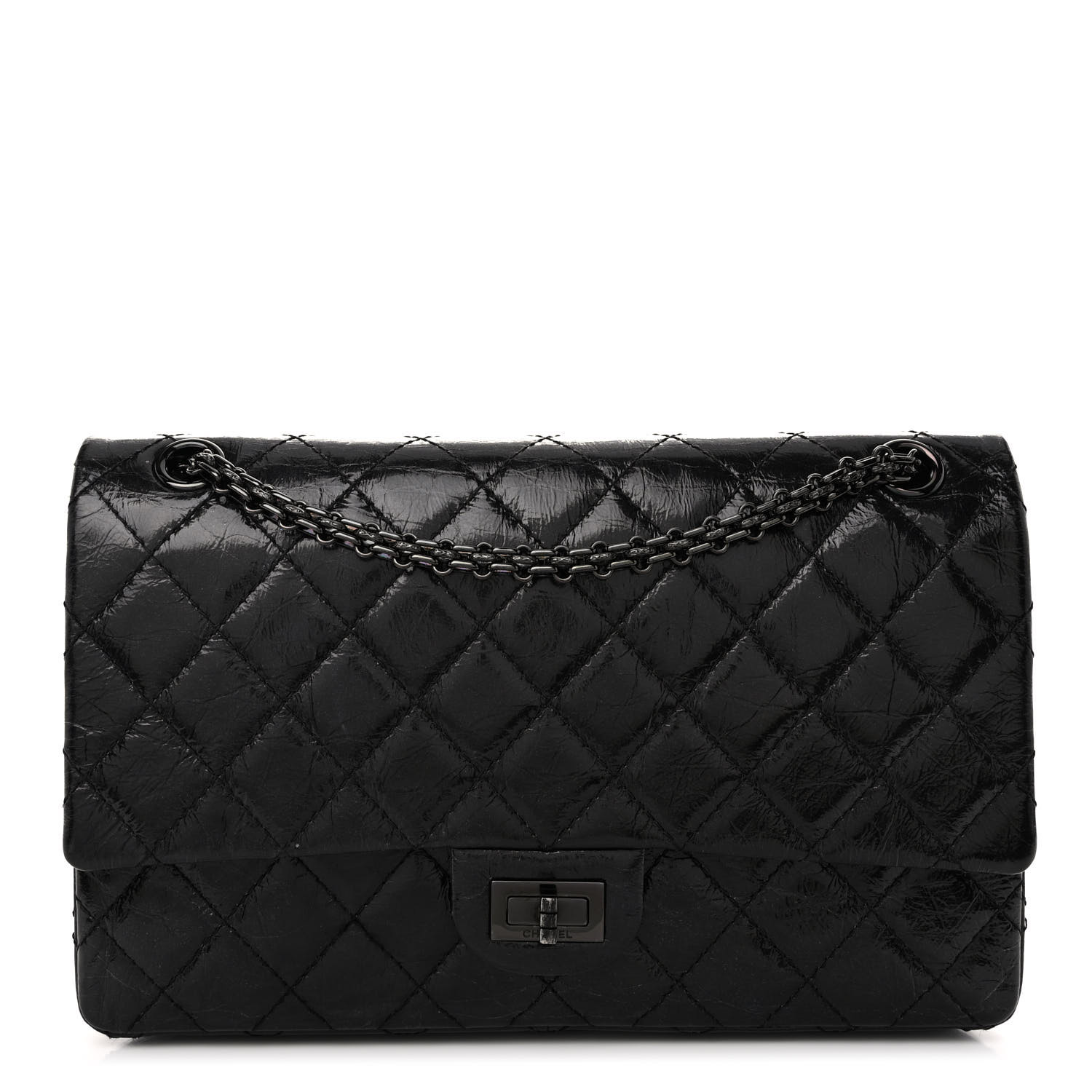 Chanel 2.55 Reissue 226 Flap So Black