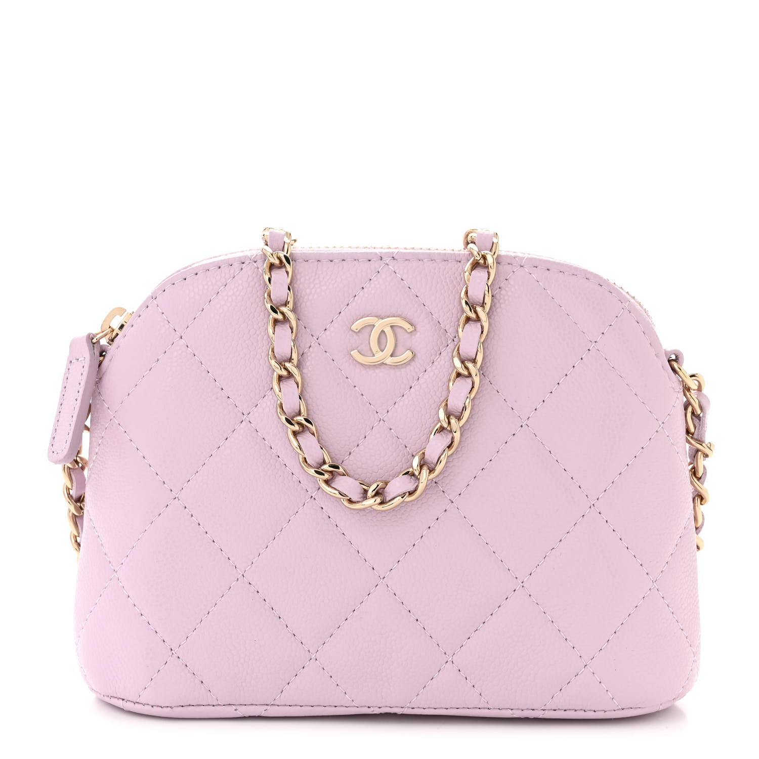 Chanel Clutch with Chain Light Purple