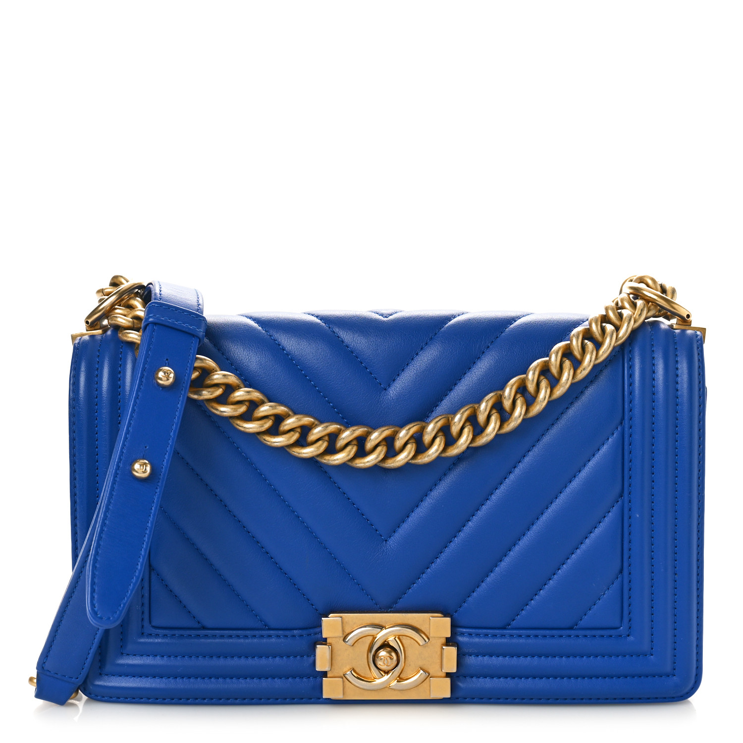 Chanel Medium Boy Flap Blue