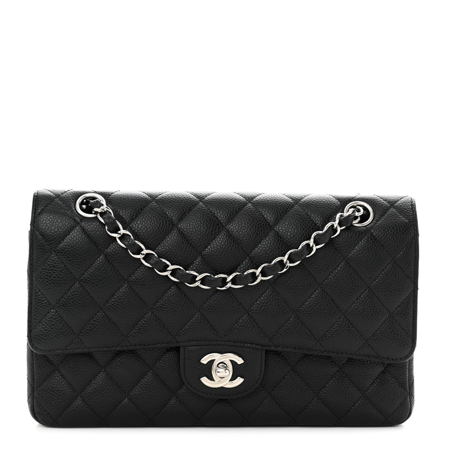 Chanel Medium Double Flap Black