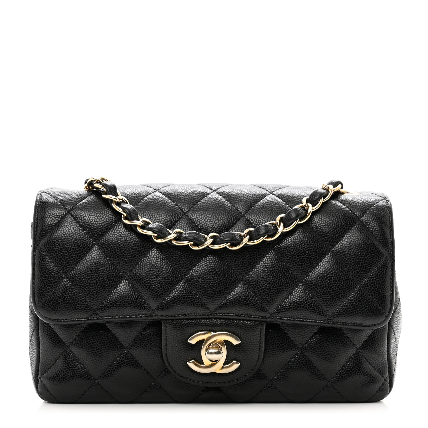 Chanel Mini Rectangular Flap Black