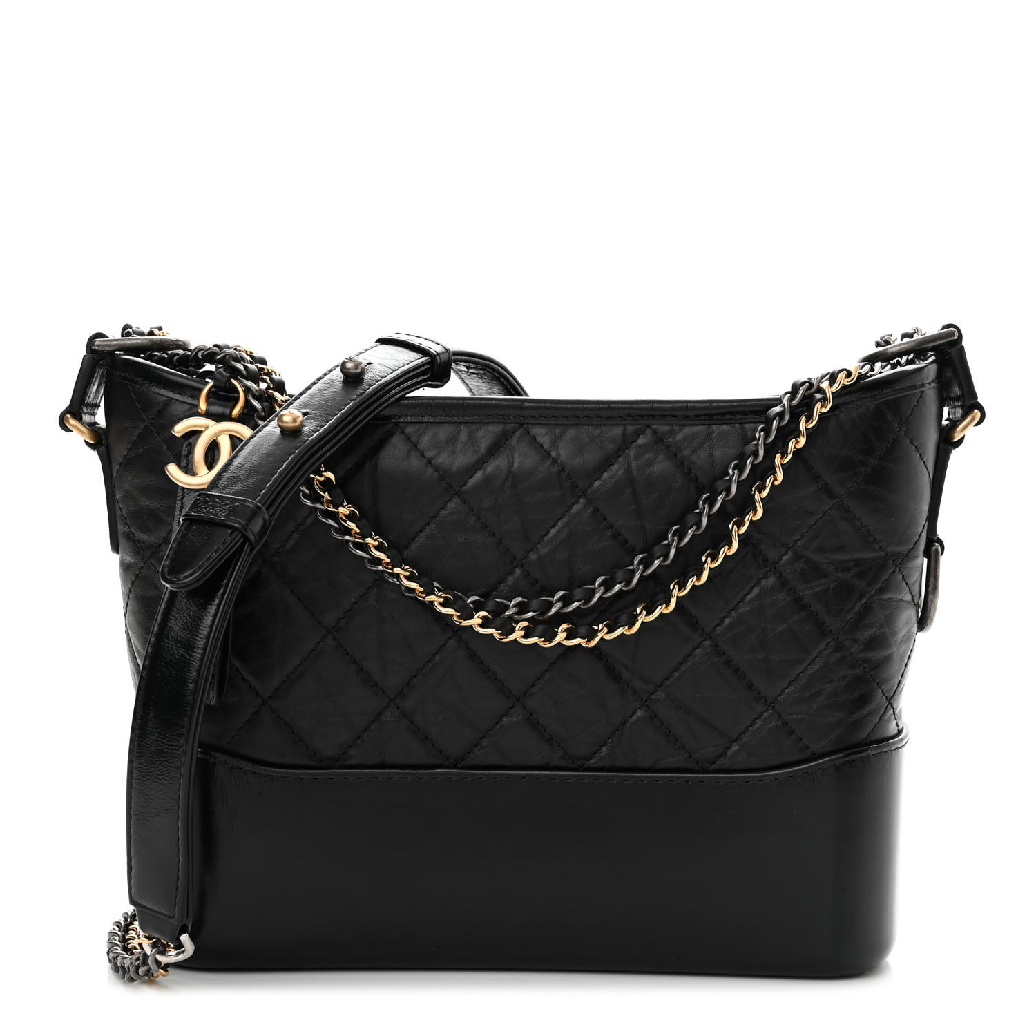 Chanel New Medium Gabrielle Hobo Black