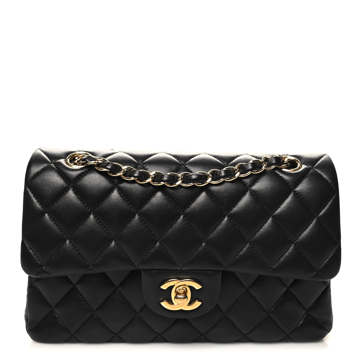 Chanel Small Double Flap Black