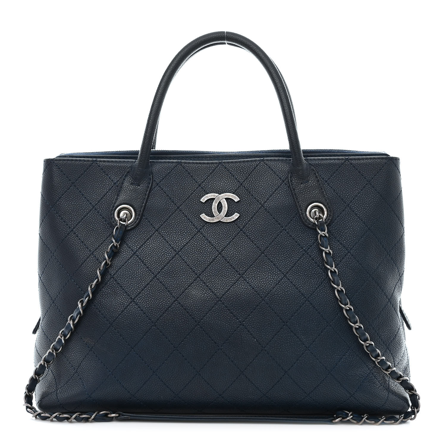 Chanel Urban Shopping Tote Blue